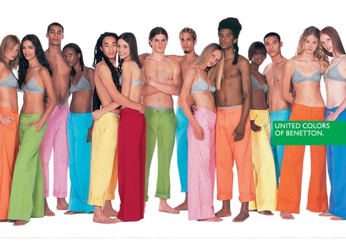 Well Benetton is no stranger to controversial ad campaigns remember their